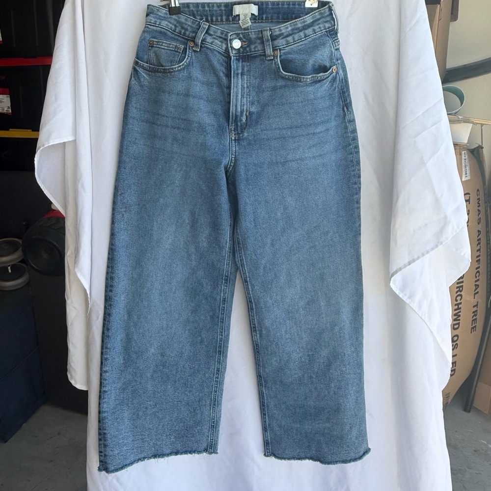 H&M Blue Flare & Wide Leg Jeans